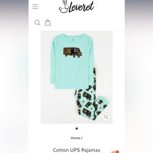 UPS Pajamas NWT